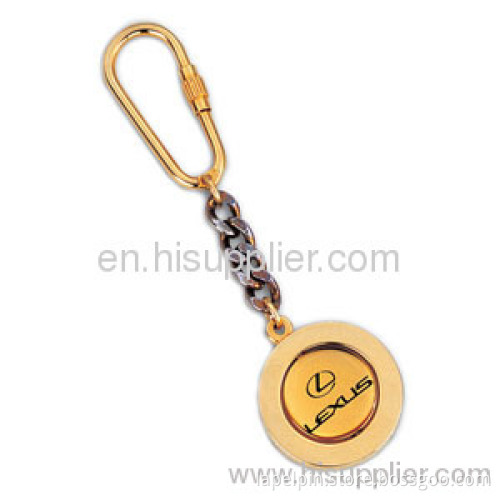 Beautiful Zinc Alloy Spinner Key Chains